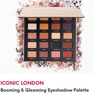 ICONIC London Booming & Gleaming Eyeshadow Palette NIB